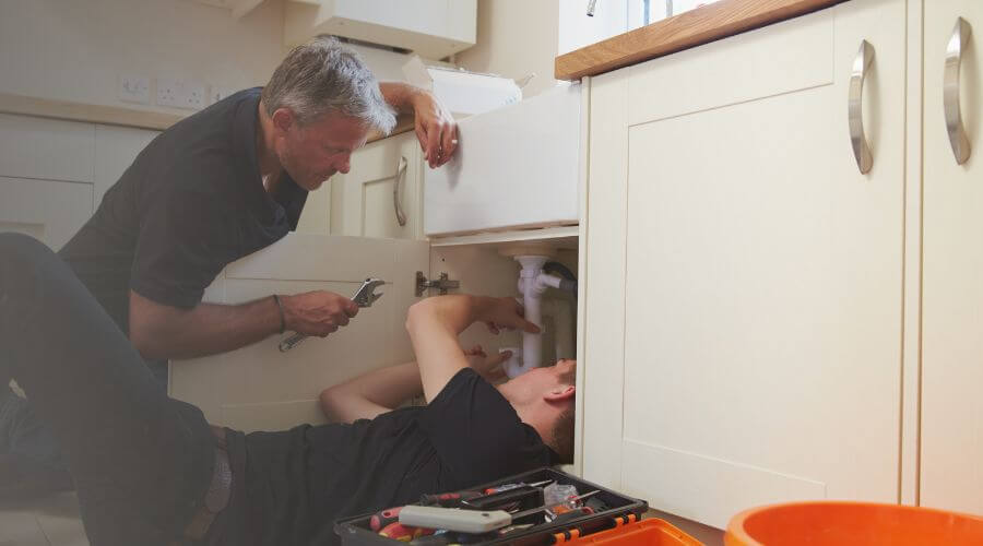 Professional burst pipe repair services in Evansville, WI
